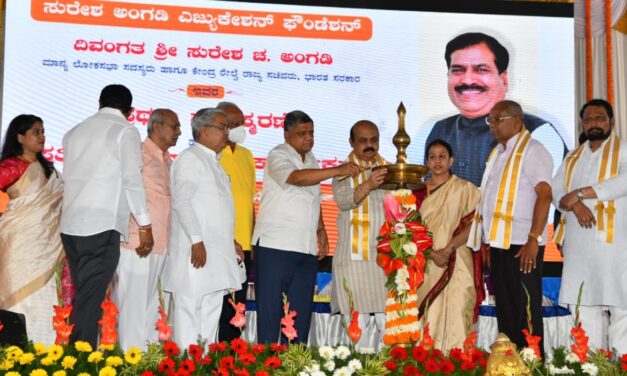 ಅಂಗಡಿ ರೈಲಿಗೆ ಅಂಗಡಿ ಹೆಸರೇ ಶಿಫಾರಸ್ಸು: ಸಿಎಂ ಬೊಮ್ಮಾಯಿ