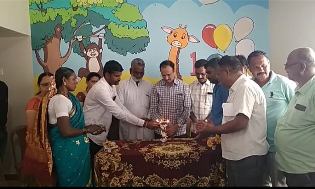 ನೂತನ ಅಂಗನವಾಡಿ ಕಟ್ಟಡ ಉದ್ಘಾಟಿಸಿದ ಶಾಸಕ ಕೌಜಲಗಿ