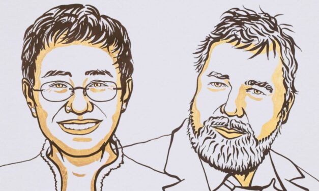 1935 ರ ನಂತರ ಮೊದಲಬಾರಿ ಇಬ್ಬರು ಪತ್ರಕರ್ತರಿಗೆ ನೊಬೆಲ್ ಪ್ರಶಸ್ತಿ