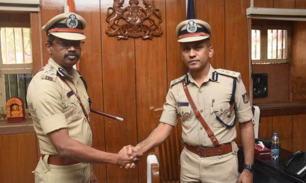 ಬೆಳಗಾವಿ :  ಪೊಲೀಸ್ ಆಯುಕ್ತರಾಗಿ ಬೋರಲಿಂಗಯ್ಯ ಅಧಿಕಾರ ಸ್ವೀಕಾರ