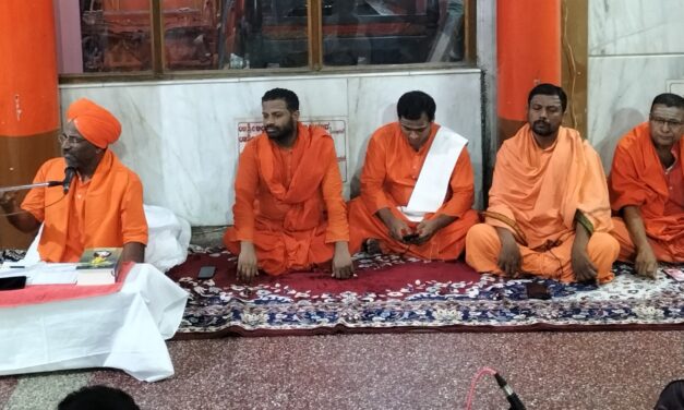 ಪ್ರವಚನ ಆಲಿಸುವುದರಿಂದ ಮನಸ್ಸಿಗೆ ನೆಮ್ಮದಿ : ಶ್ರೀಕುಮಾರ ವಿರೂಪಾಕ್ಷ ಮಹಾಸ್ವಾಮೀಜಿ