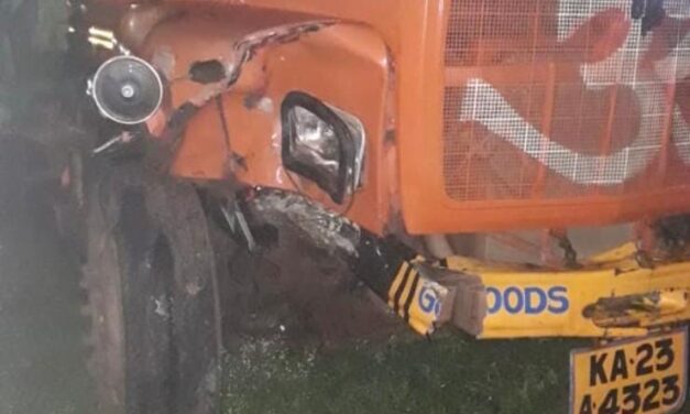 ಬೆಳಗಾವಿ : ಭೀಕರ ಅಪಘಾತ ವ್ಯಕ್ತಿ ಬಲಿ