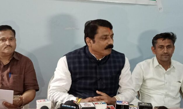 ಕೊಲೆ ಆರೋಪಿ ವಿನಯ್  ಕುಲಕರ್ಣಿ ಬೆನ್ನಿಗೆ ನಿಂತ ಕಾಂಗ್ರೆಸ್ : ಸಂಜಯ್ ಪಾಟೀಲ್ ವಾಗ್ದಾಳಿ