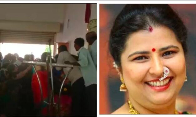 ಖಾನಾಪುರ : ಮತದಾರರ ಸೆಳೆಯಲು ಶುರುವಾಯ್ತು ಕಸರತ್ತು  : ಉಚಿತ ಟಿಫಿನ್ ಬಾಕ್ಸ್ಗೆ ಮುಗಿಬಿದ್ದ ಜನ