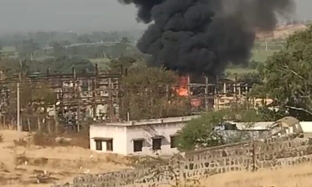 Video-ಅಥಣಿ ವಿದ್ಯುತ್ ಕೇಂದ್ರದಲ್ಲಿ ಅಗ್ನಿ ಅವಘಡ