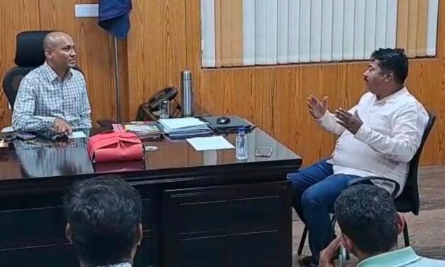 ಛತ್ರಪತಿ ಶಿವಾಜಿ ಮಹಾರಾಜರ ಚಿತ್ರಕ್ಕೆ ಅಪಮಾನ – ಕ್ರಮಕ್ಕೆ ಶಾಸಕ ಅಭಯ್ ಪಾಟೀಲ್ ಆಗ್ರಹ