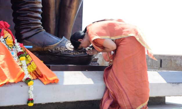 ಛಲಬಿಡದ ಶಾಸಕಿ ಹೆಬ್ಬಾಳ್ಕರ್ : ಛತ್ರಪತಿ ಶಿವಾಜಿ ಮೂರ್ತಿ ಅನಾವರಣ