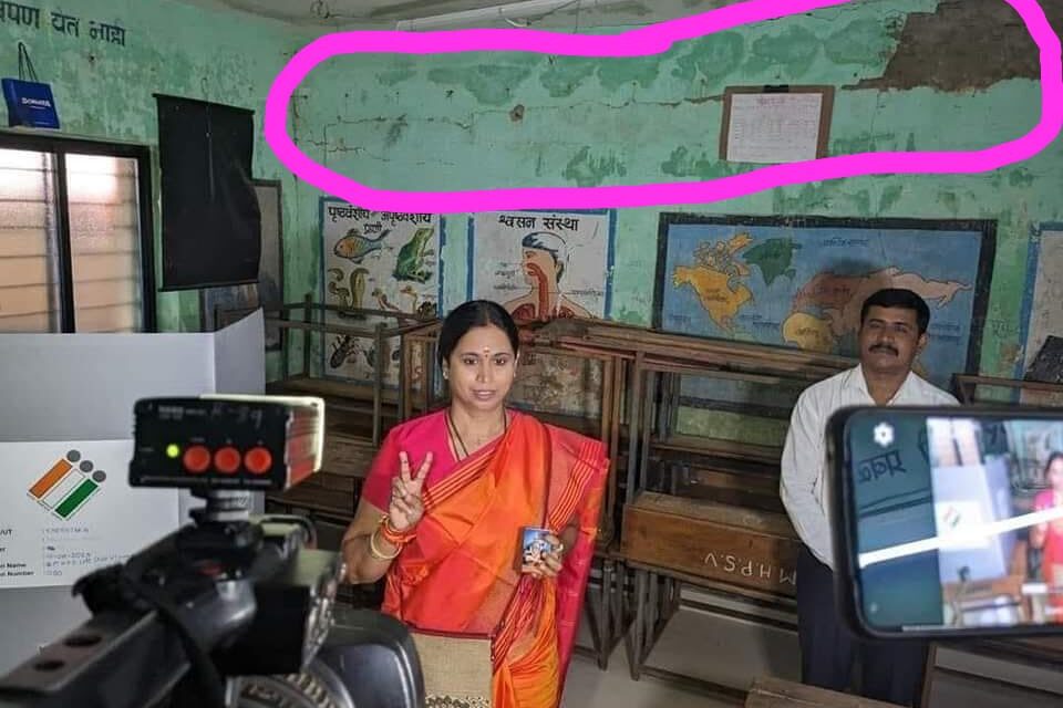 ಲಕ್ಷ್ಮೀ ಮೇಡಂ ನೀವು ಮತದಾನ ಮಾಡಿದ ಶಾಲೆ ಅಭಿವೃದ್ಧಿ ಆಗಲಿ – ನಮ್ಮ ಕಳಕಳಿ
