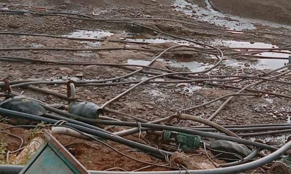 ಪಂಪಸೆಟ್ ಪೈಪ್ ಕಳವು ; ಆರೋಪಿ ಬಂಧನಕ್ಕೆ ರೈತರ ಆಗ್ರಹ