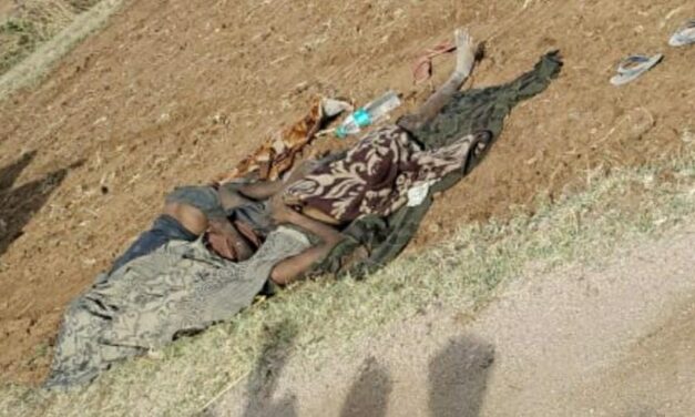 ಮಲಗಿದ್ದವರ ಮೇಲೆ ಹರಿದ ಜೆಸಿಬಿ ; ಸ್ಥಳದಲ್ಲೇ ಮೂವರ ದಾರುಣ ಸಾವು