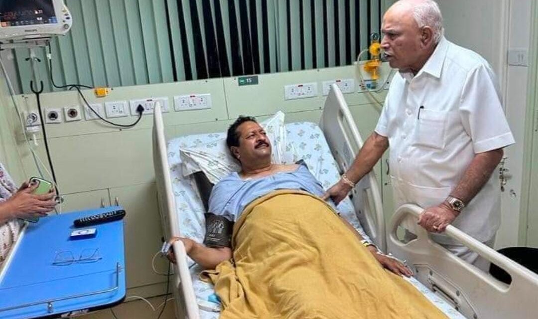 ಹೇಗಿದೆ ಯತ್ನಾಳ್ ಆರೋಗ್ಯ ; ಆಸ್ಪತ್ರೆಗೆ ಯಾರೆಲ್ಲಾ ಭೇಟಿ..?