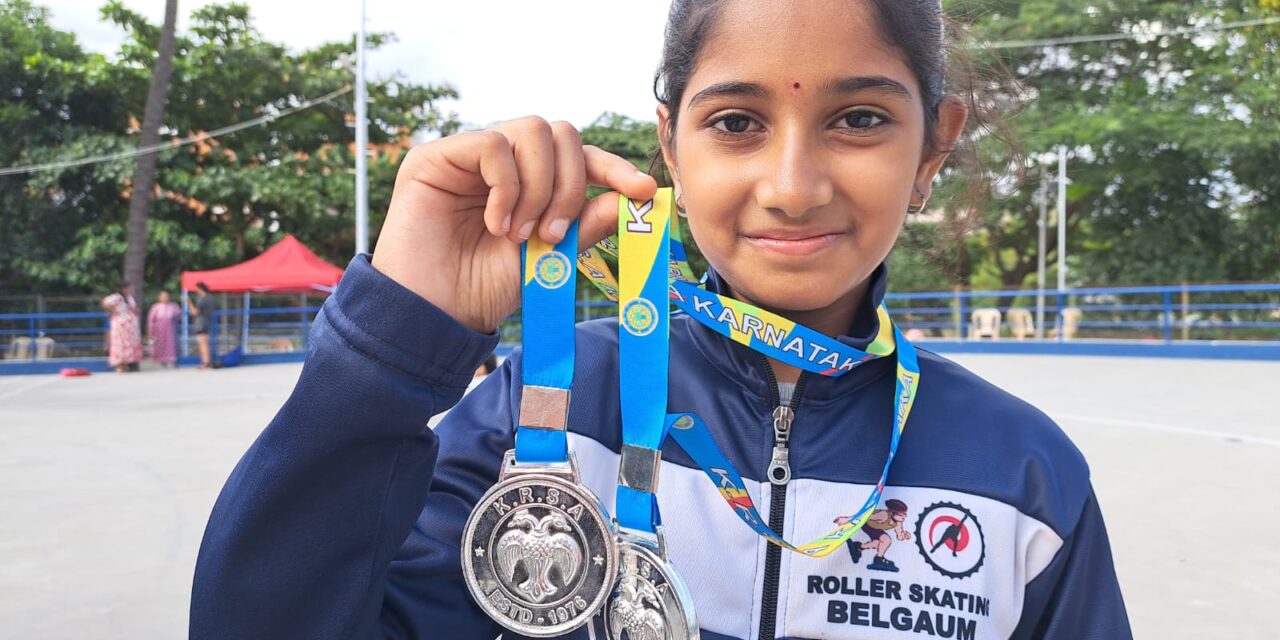 ಖುಷಿಗೆ ಎರಡು ಬೆಳ್ಳಿ ಪದಕ