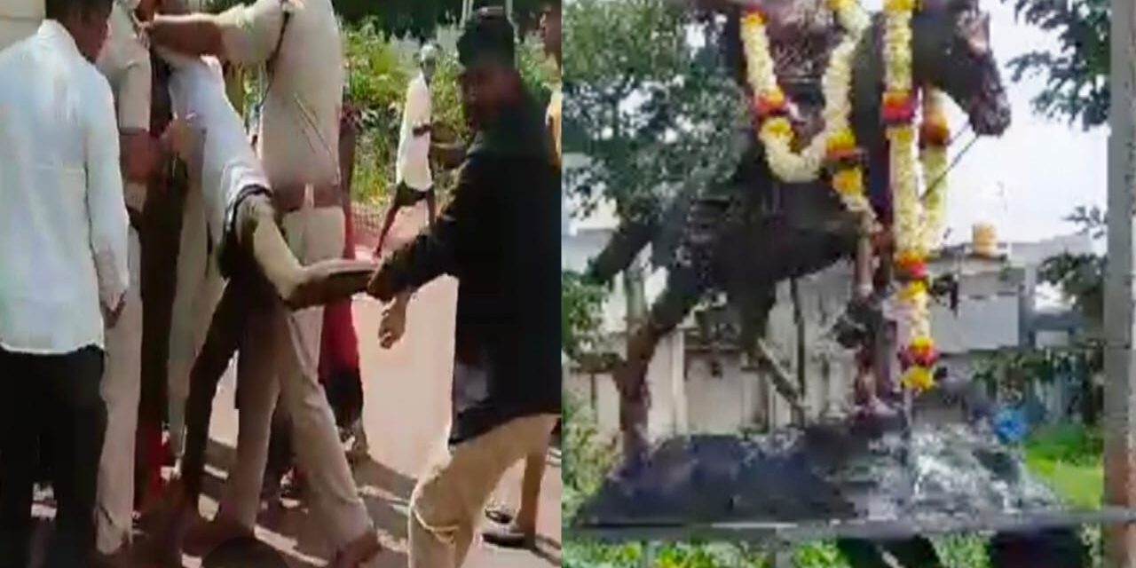 ತವರು ನೆಲದಲ್ಲೇ ರಾಣಿ ಚನ್ನಮ್ಮನ ಮೂರ್ತಿಗಿಲ್ಲ ಜಾಗ ; ಪೊಲೀಸರಿಗೆ ಯಾಕಿಷ್ಟು ಕನ್ನಡಿಗರ ಮೇಲೆ ಸಿಟ್ಟು..?