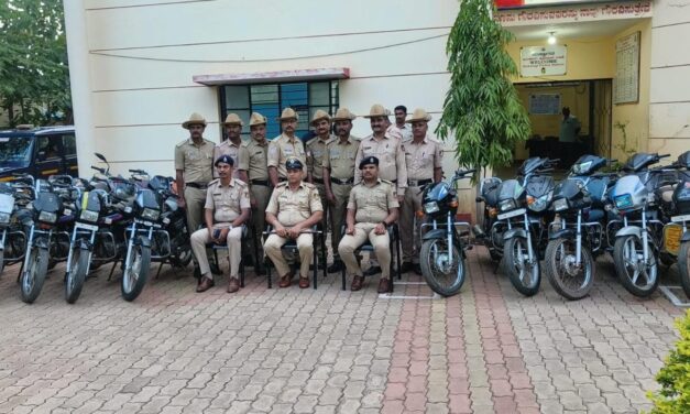 ಬೆಳಗಾವಿ : 23 ಬೈಕ್ ಕದ್ದ ಇಬ್ಬರು ಐನಾತಿ‌ ಕಳ್ಳರ ಬಂಧಿಸಿದ ಪೊಲೀಸರು&nbsp;