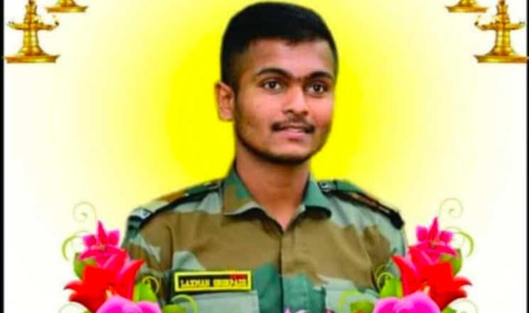 ರಸ್ತೆ ಅಪಘಾತದಲ್ಲಿ ಯೋಧ ಸಾವು