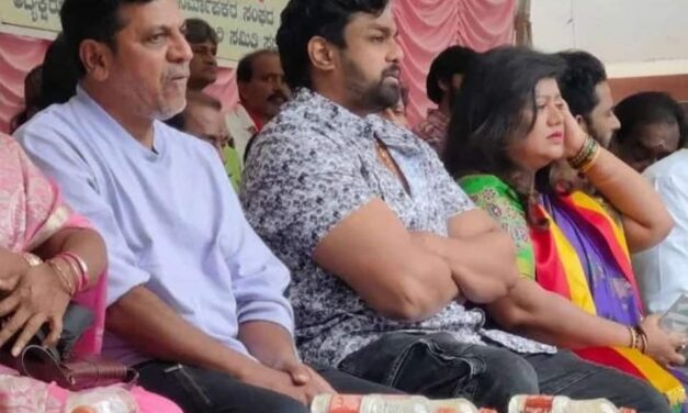 ಹೋರಾಟ ವೇದಿಕೆ ಮೇಲೆ ತಮಿಳು ನಟನಿಗೆ ಕ್ಷಮೆ ಕೇಳಿದ ಶಿವರಾಜಕುಮಾರ್