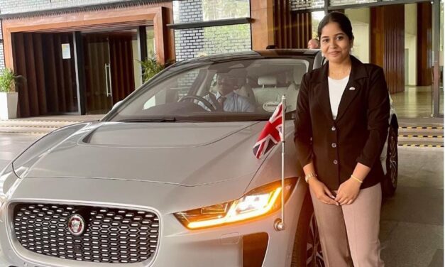 ದಿನದ ಮಟ್ಟಿಗೆ ಬ್ರಿಟಿಷ್ ರಾಯಭಾರಿಯಾದ ಹುಬ್ಬಳ್ಳಿ ಸಂಜನಾ ಹಿರೇಮಠ