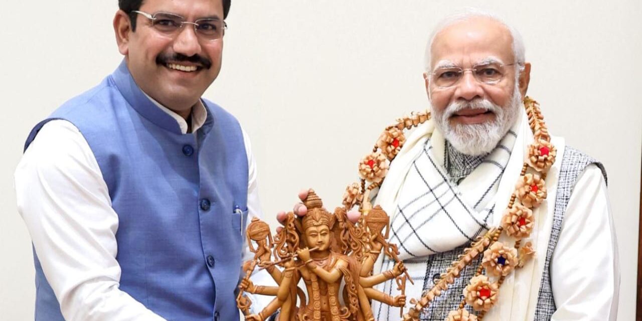 ರಾಜ್ಯಾಧ್ಯಕ್ಷರಾದ ನಂತರ ಮೊದಲ ಬಾರಿ ಪ್ರಧಾನಿ ಭೇಟಿಯಾದ ವಿಜಯೇಂದ್ರ