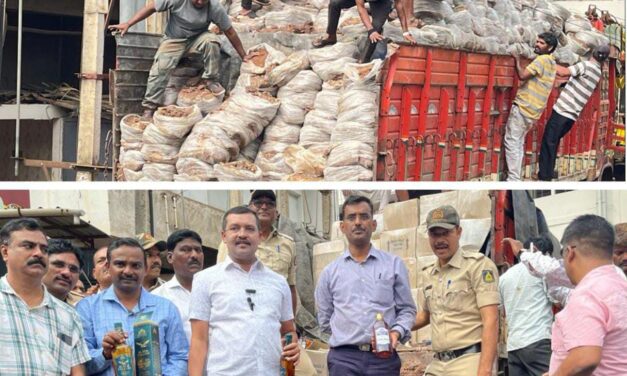 ಬೆಳಗಾವಿ – ಹಿಂಗೂ ಸಾಗಿಸ್ತಾರಾ ಅಕ್ರಮ ಸಾರಾಯಿ ; ಏನ್ ತಲೆ ಗುರು..!