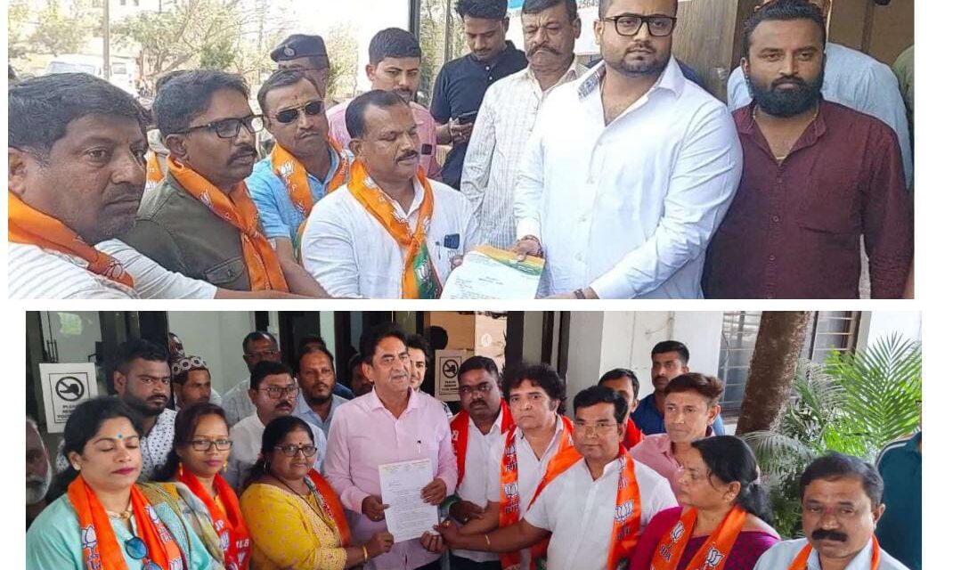 ವಿಭಿನ್ನ ಪ್ರತಿಭಟನೆ ಮೂಲಕ ಗಮನಸೆಳೆದ ಬಿಜೆಪಿ ; ಜೈ ಶ್ರೀರಾಮ್ ಎಂದ ಮೃನಾಲ್ ಹೆಬ್ಬಾಳ್ಕರ್