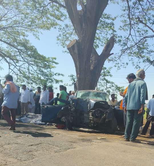 ಬೆಳಗಾವಿಯಲ್ಲಿ ಭೀಕರ ರಸ್ತೆ ಅಪಘಾತ ; 6 ಜನ ಸ್ಥಳದಲ್ಲೇ ಸಾವು