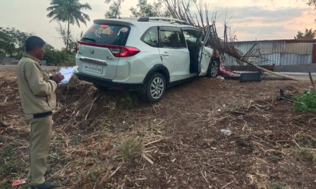 ಕಾಗವಾಡದಲ್ಲಿ ಭೀಕರ ಅಪಘಾತ ; ಓರ್ವ ವ್ಯಕ್ತಿ ಸಾವು