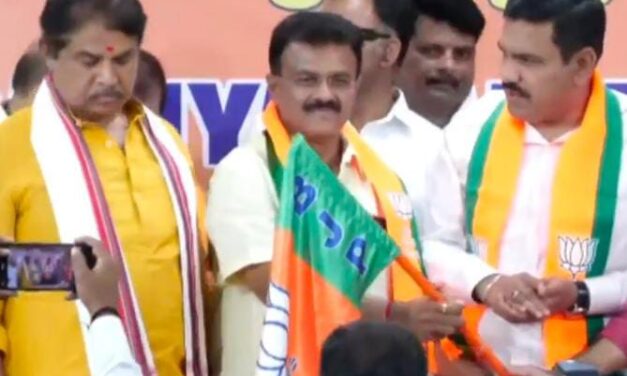 ಬೈಲಹೊಂಗಲ ಮಾಜಿ‌ ಶಾಸಕ ವಿಶ್ವನಾಥ ಪಾಟೀಲ್ ಬಿಜೆಪಿ ಸೇರ್ಪಡೆ ; ಬೆಳಗಾವಿ ಲೋಕಸಭಾ ಅಖಾಡ ಮತ್ತಷ್ಟು ಕುತೂಹಲ