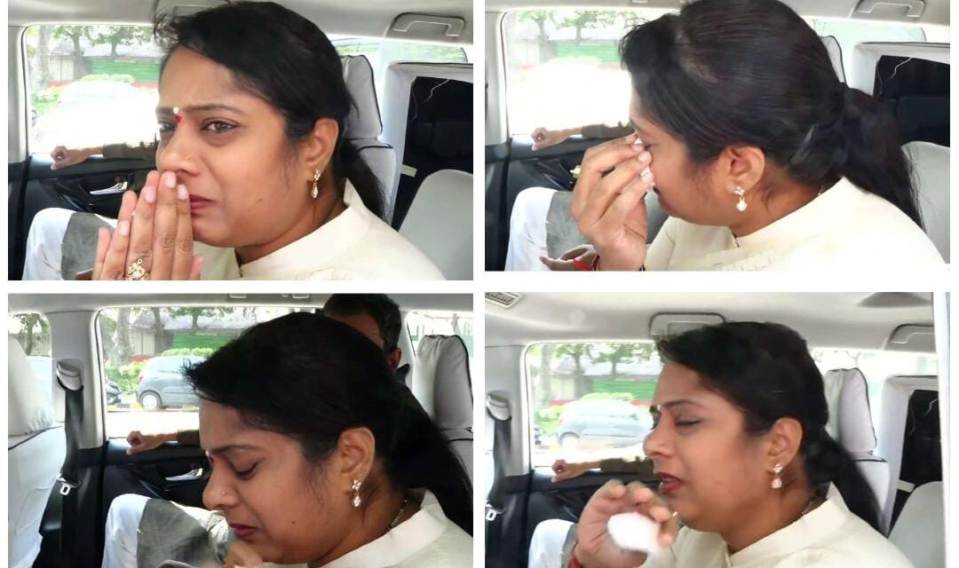 ಟಿಕೆಟ್ ಕೈ ತಪ್ಪುವ ಭೀತಿಯಲ್ಲಿ ವೀಣಾ ಕಾಶಪ್ಪನವರ ಕಣ್ಣೀರು