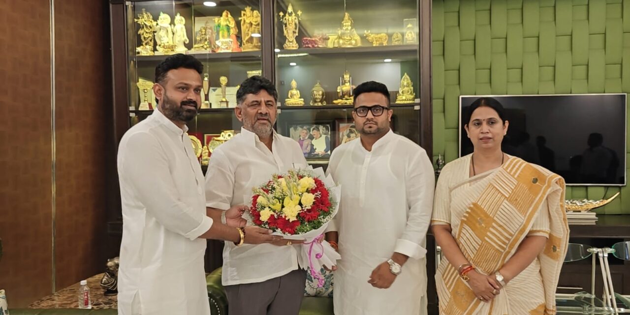 ಸಚಿವೆ ಹೆಬ್ಬಾಳ್ಕರ್ ಪುತ್ರನಿಗೆ ಟಿಕೆಟ್ ಫೈನಲ್ ; ಡಿಕೆಶಿ ಭೇಟಿಯಾದ ಕುಟುಂಬ