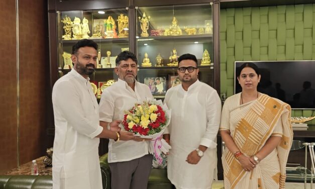 ಸಚಿವೆ ಹೆಬ್ಬಾಳ್ಕರ್ ಪುತ್ರನಿಗೆ ಟಿಕೆಟ್ ಫೈನಲ್ ; ಡಿಕೆಶಿ ಭೇಟಿಯಾದ ಕುಟುಂಬ