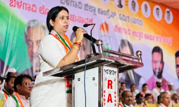 ನನ್ನ ದೇಹದಲ್ಲಿ ರಾಣಿ ಚೆನ್ನಮ್ಮನ ರಕ್ತ ಹರಿಯುತ್ತಿದೆ ; ಎದುರಾಳಿಗಳಿಗೆ ಹೆಬ್ಬಾಳ್ಕರ್ ಕೌಂಟರ್