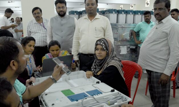 ಮತಕ್ಷೇತ್ರಗಳ ಸ್ಟ್ರಾಂಗ್ ರೂಂ ಗಳಿಗೆ ಇವಿಎಂ ರವಾನೆ