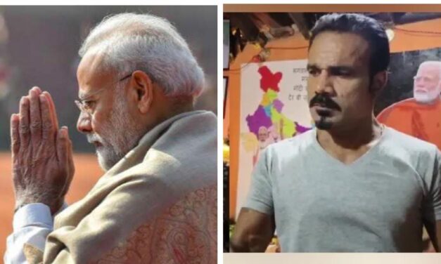 <br />ಮೋದಿ ಪ್ರಧಾನಿ ಆಗಲೆಂದು ಕೈ ಬೆರಳು ಕತ್ತರಿಸಿಕೊಂಡು ಕಾಳಿಗೆ ರಕ್ತ ಅರ್ಪಿಸಿದ ಯುವಕ