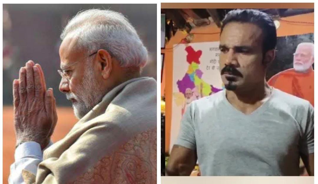 <br />ಮೋದಿ ಪ್ರಧಾನಿ ಆಗಲೆಂದು ಕೈ ಬೆರಳು ಕತ್ತರಿಸಿಕೊಂಡು ಕಾಳಿಗೆ ರಕ್ತ ಅರ್ಪಿಸಿದ ಯುವಕ