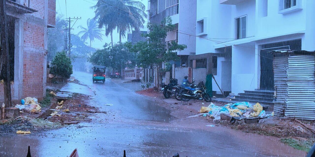 ಸೊಂಪಾಗಿ ಸುರಿದಿದ್ದು ಸಂತೋಷ ಮಳೆರಾಯ…!