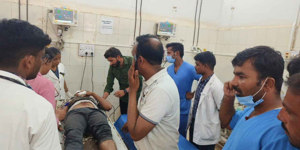 ಕ್ಷುಲ್ಲಕ ಕಾರಣಕ್ಕೆ ವ್ಯಕ್ತಿ ಮೇಲೆ ಮಾರಣಾಂತಿಕ ಹಲ್ಲೆ