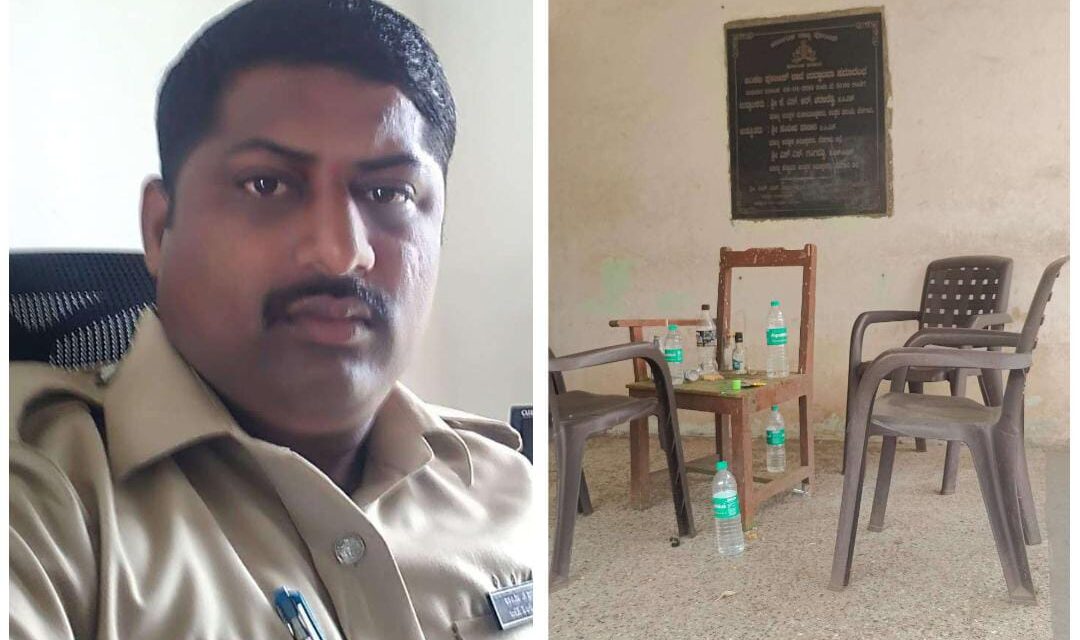 BELAGAVI – ಪೊಲೀಸ್ ಠಾಣೆಯಲ್ಲಿ ಎಣ್ಣೆ ಪಾರ್ಟಿ ; ಪೇದೆ ಅಮಾನತು