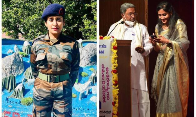 ಭಾರತೀಯ ಸೇನೆಗೆ ಸೇರಿದ ಕಾಂಗ್ರೆಸ್ ನಾಯಕಿ ಭವ್ಯ ನರಸಿಂಹಮೂರ್ತಿ