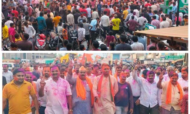 ಮೋದಿ ಪ್ರಮಾಣವಚನ ; ಅಥಣಿಯಲ್ಲಿ ಬಿಜೆಪಿ ಕಾರ್ಯಕರ್ತರ ಭರ್ಜರಿ ವಿಜಯೋತ್ಸವ