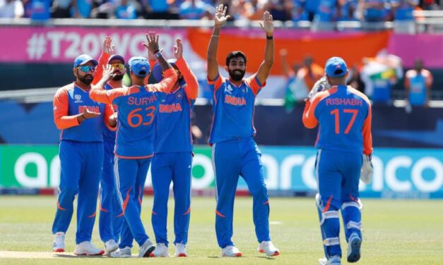 ಪಾಕಿಸ್ತಾನದ ಬಗ್ಗು ಬಡಿದ ಭಾರತ ; ಮಿಂಚಿದ ಬುಮ್ರಾ