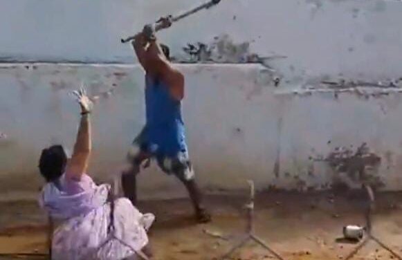 ಜಮೀನು ವಿವಾದ ; ಕೊಡಲಿಯಿಂದ ಮಹಿಳೆ ಕಾಲು ಕಡಿದ ಕಿರಾತಕ