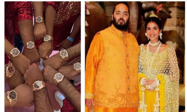 ಅಂಬಾನಿ ಮಗನ ಮದುವೆ ಸಮಾರಂಭ ; ಅತಿಥಿಗಳಿಗೆ ಕೊಟ್ಟ ಉಡುಗೊರೆ ಮೌಲ್ಯ ಎಷ್ಟು ಗೊತ್ತಾ…?