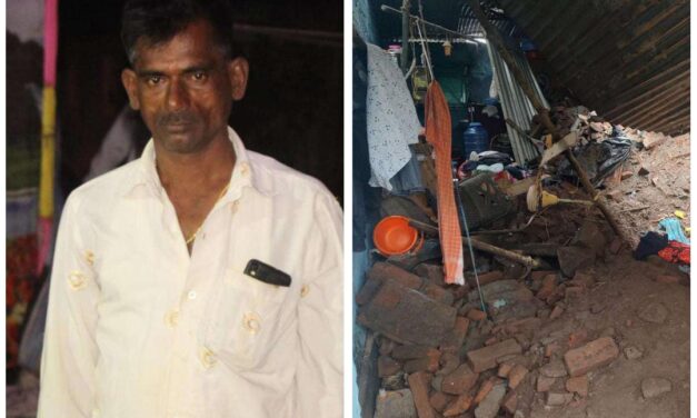 ಮನೆ ಗೋಡೆ ಕುಸಿದು ವ್ಯಕ್ತಿ ಸಾವು