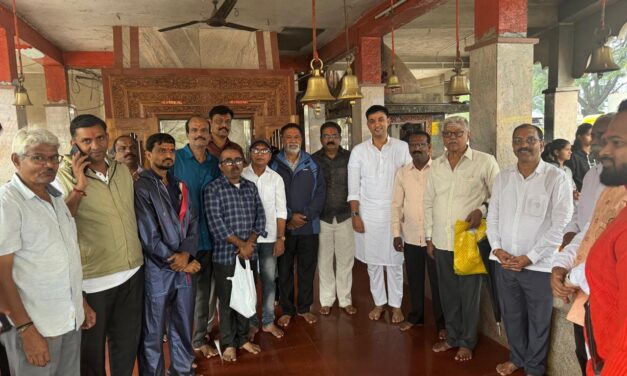 ಶಂಕರಗೌಡ ಪಾಟೀಲರ ಹುಟ್ಟು ಹಬ್ಬದ ನಿಮಿತ್ತ ವಿಶೇಷ ಪೂಜೆ