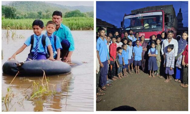ಟ್ಯೂಬ್ ಹೋಯ್ತು ಬೋಟ್ ಬಂತು ; ಒಂದೇ ದಿನದಲ್ಲಿ ದೂರವಾಯ್ತು ಸಂಕಷ್ಟ