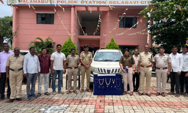ಕಳ್ಳನ‌ ಹೆಡೆಮುರಿ ಕಟ್ಟಿದ ಬೆಳಗಾವಿ ನಗರ ಪೊಲೀಸ್
