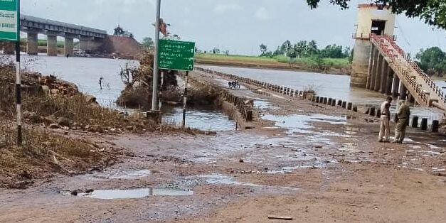 ತಗ್ಗಿದ ಕೃಷ್ಣಾ ನದಿ ಪ್ರವಾಹ ; ಕುಡಚಿ ಸೇತುವೆ ಸಂಚಾರ ಆರಂಭ