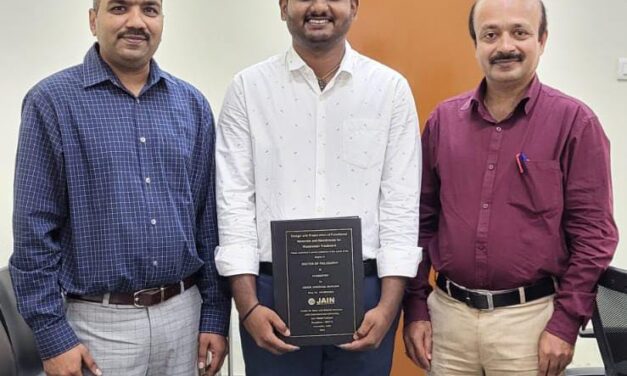 ಅಶೋಕ ಶ್ರೀಶೈಲ ಮರಡ್ಡಿ ಅವರಿಗೆ ಪಿಹೆಚ್ಡಿ ಪದವಿ ಪ್ರದಾನ