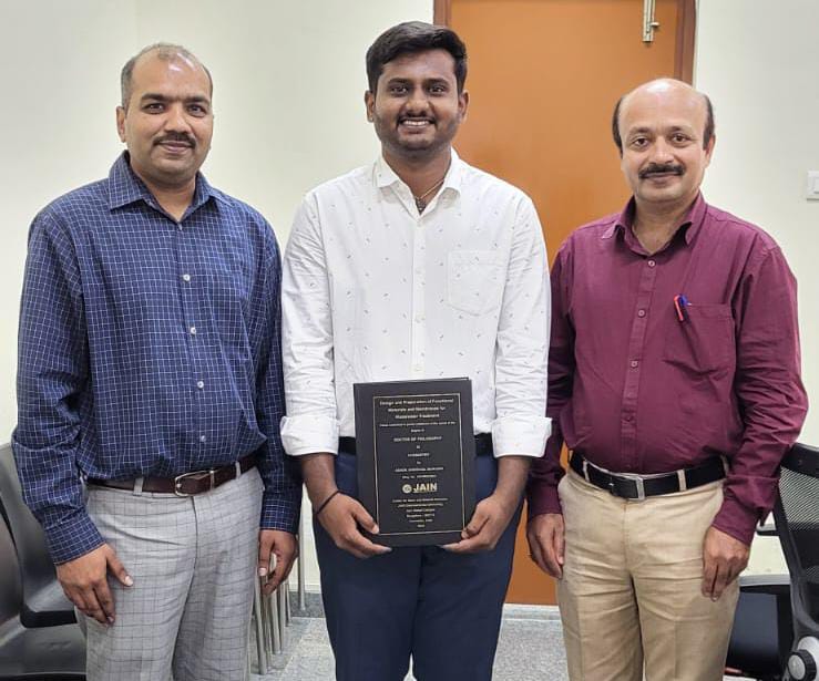 ಅಶೋಕ ಶ್ರೀಶೈಲ ಮರಡ್ಡಿ ಅವರಿಗೆ ಪಿಹೆಚ್ಡಿ ಪದವಿ ಪ್ರದಾನ