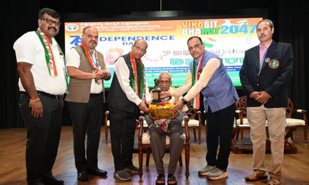 ಭಾರತದ ಸಾಧನೆ ಹೆಮ್ಮೆಯಿಂದ ಹೇಳುವ ದಿನ ಇವತ್ತು :ಪ್ರೊ. ವಿದ್ಯಾಶಂಕರ್ ಎಸ್.